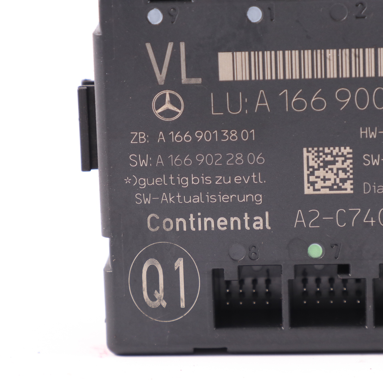 Mercedes W166 Türmodul Vorne Links Steuergerät ECU A1669005012