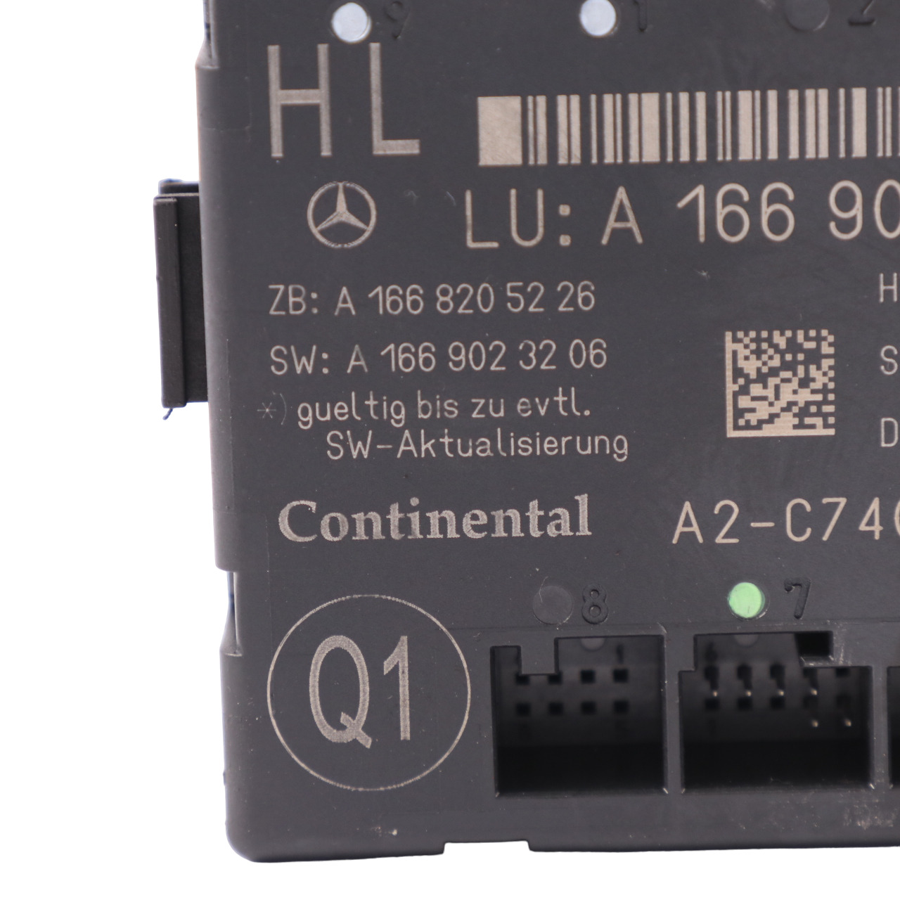 Mercedes W166 Türmodul Hinten Links Steuergerät ECU A1669005412