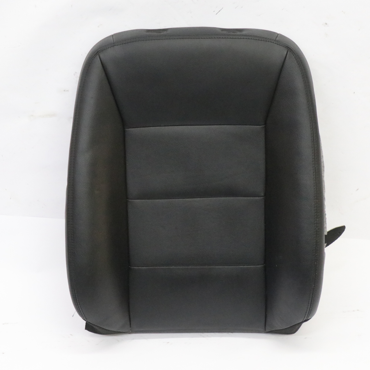 Sitzlehne vorne Mercedes W169 W245 Links Leder Nappa Semi-Anilin Schwarz