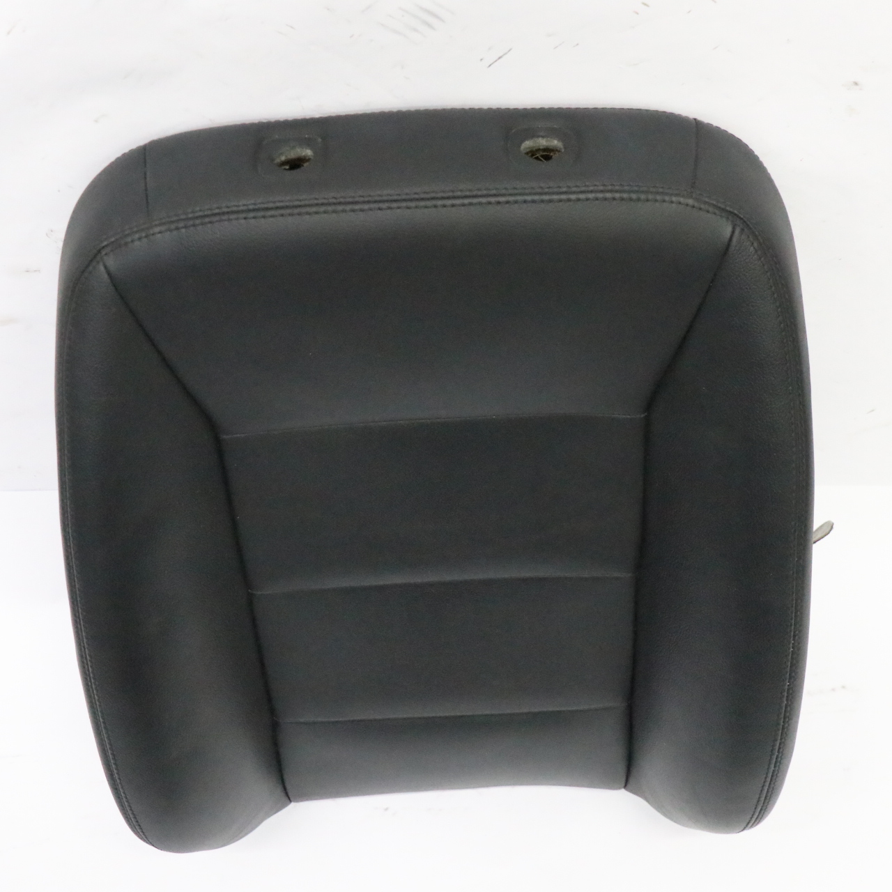 Sitzlehne vorne Mercedes W169 W245 Links Leder Nappa Semi-Anilin Schwarz