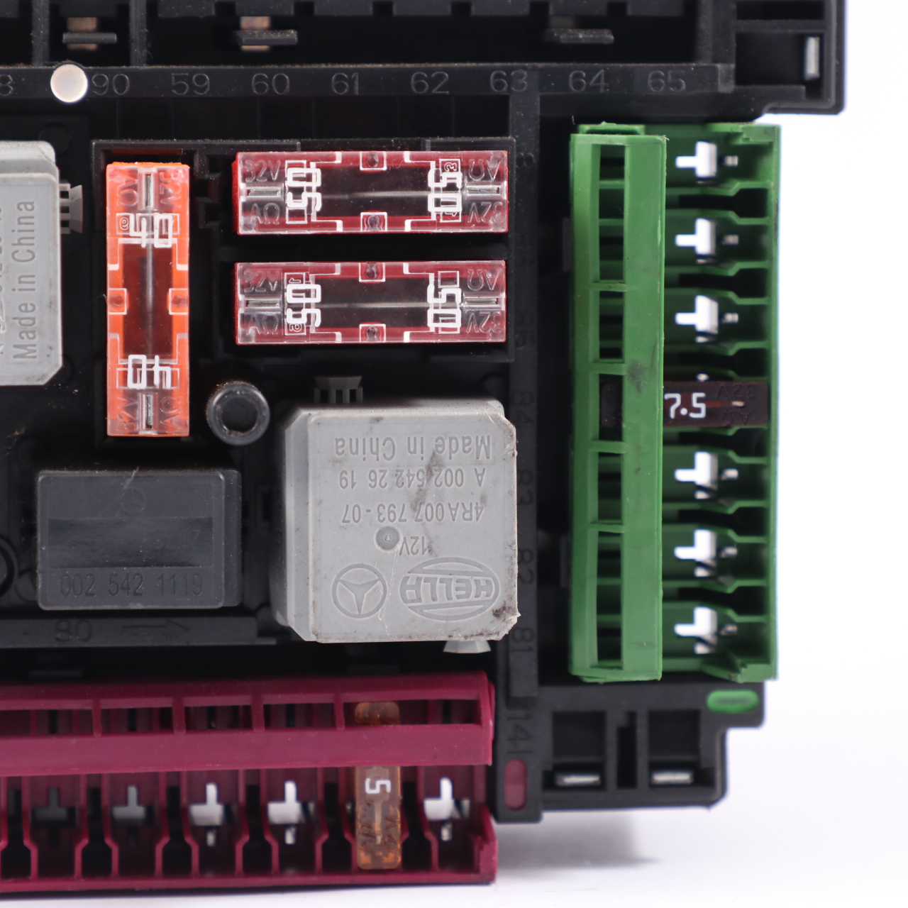 Mercedes W204 Rear SAM Modul Sicherungskasten Relais Steuergerät A2049060205