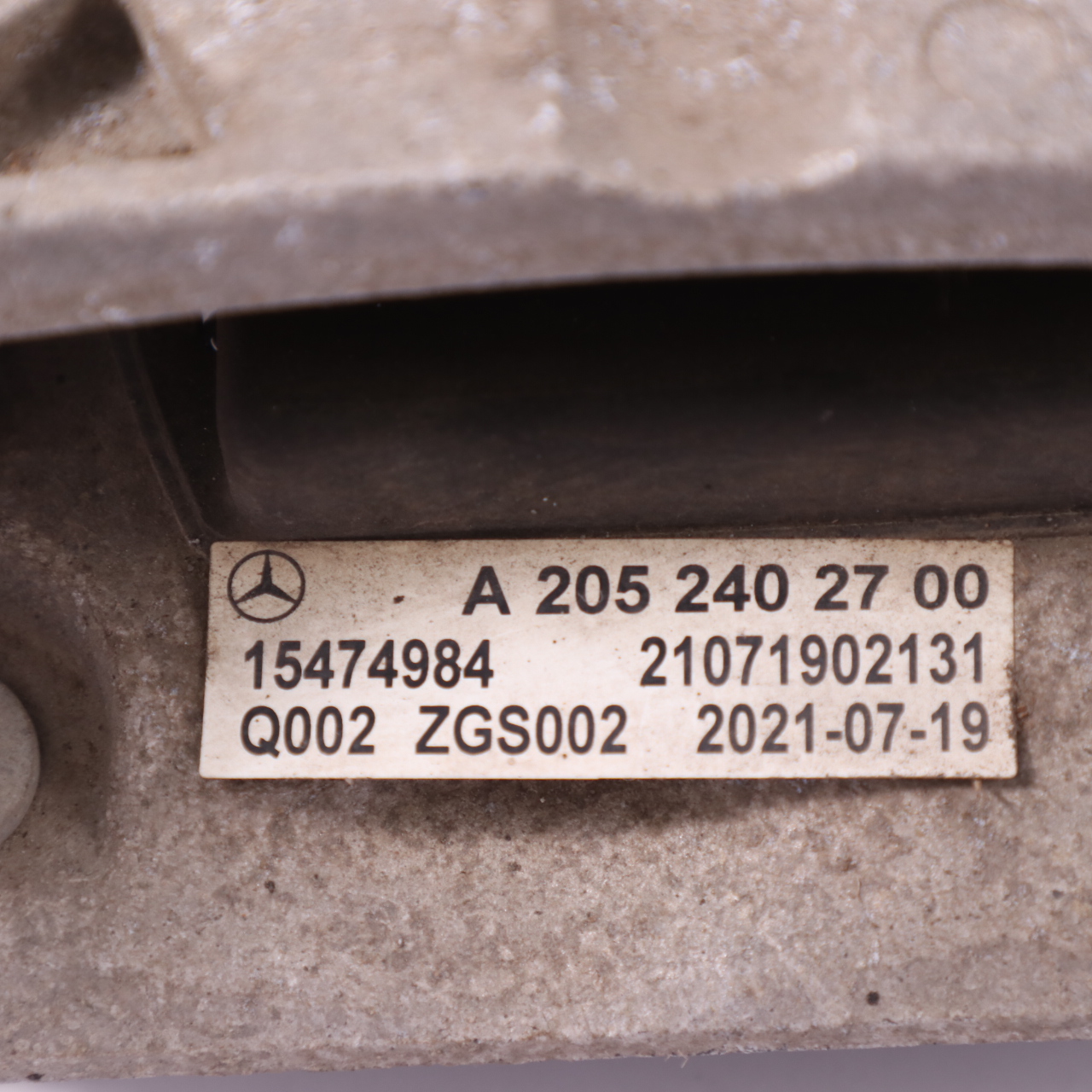 Mercedes W205 W213 C253 Getriebehalterung Getriebe halterung Lager A2052402700