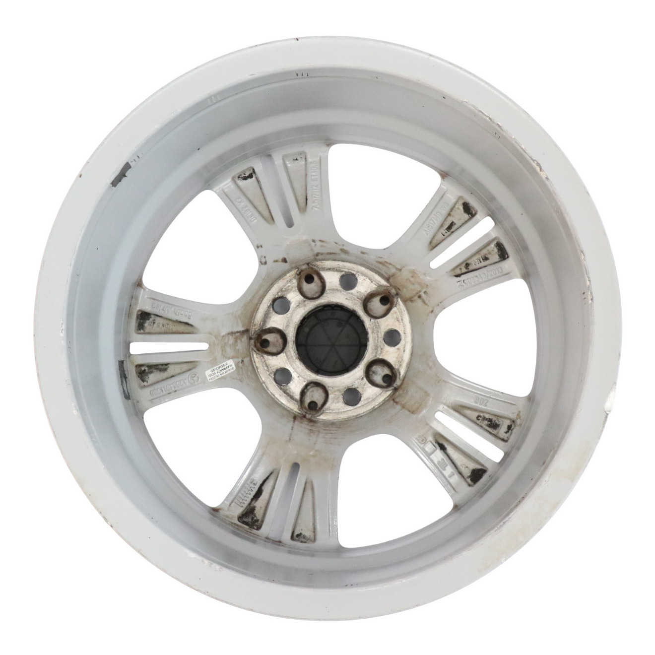 Mercedes W205 Silber Felge 5 Doppelspeiche 17" 7J ET:48,5 A2054014300