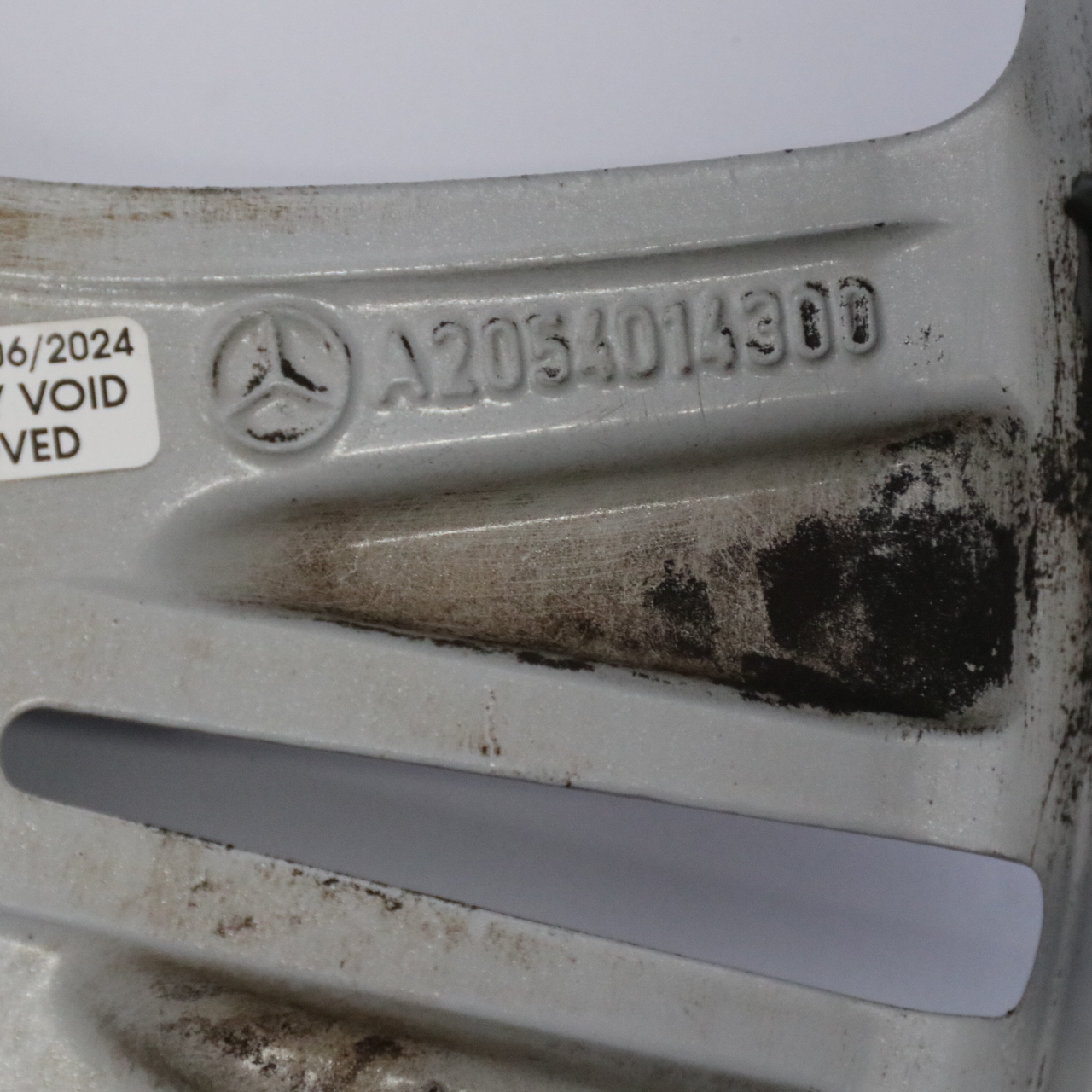 Mercedes W205 Silber Felge 5 Doppelspeiche 17" 7J ET:48,5 A2054014300