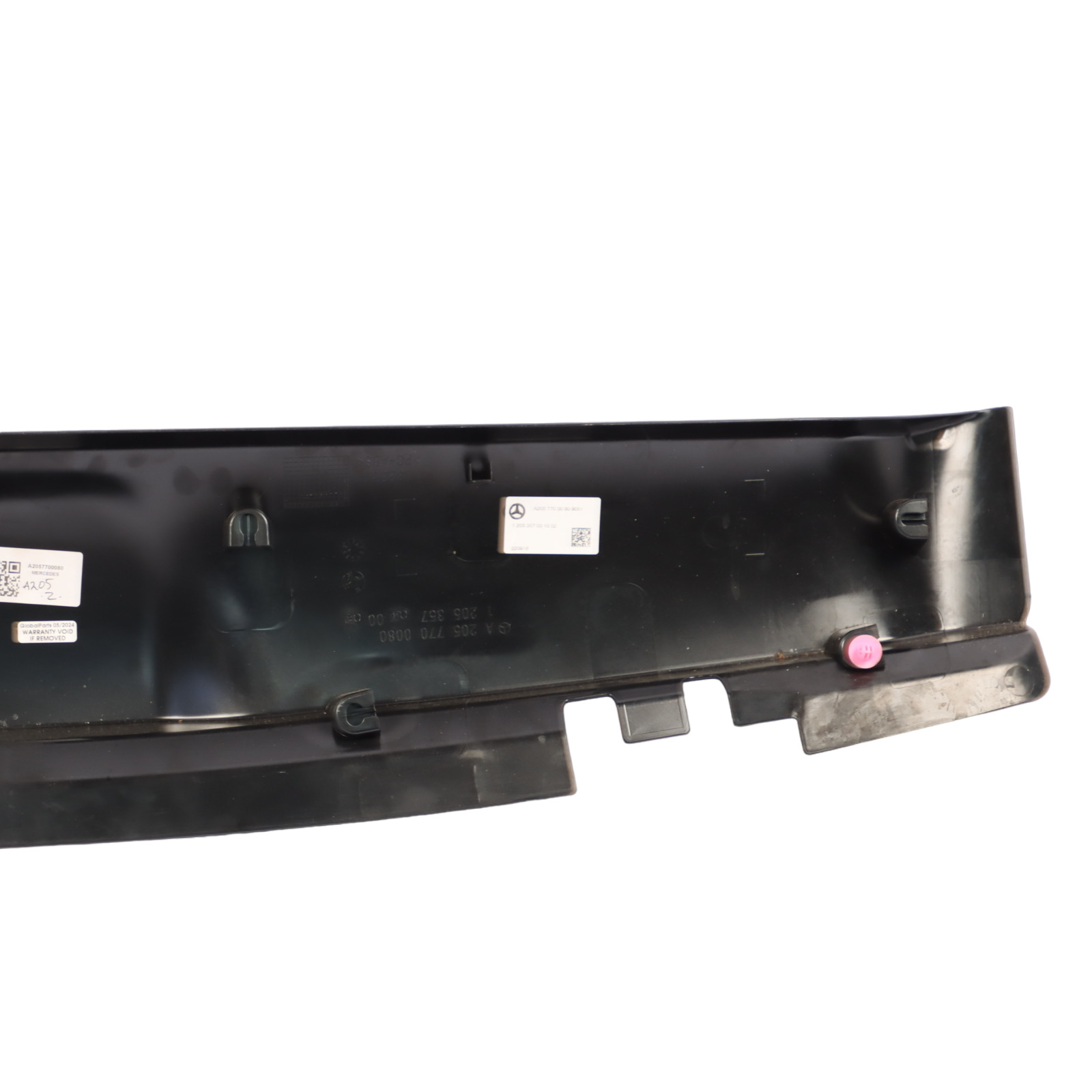 Mercedes A205 Convertible Windscreen Front Top Trim Cover A2057700080