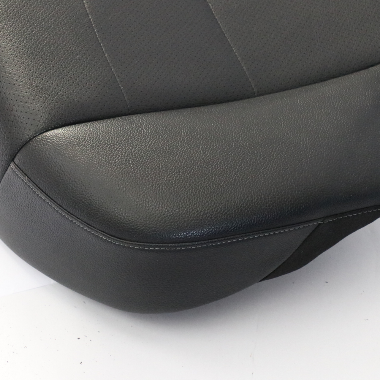 Mercedes W205 Rücksitzbank Couchverkleidung Trim Schwarz Kunstleder