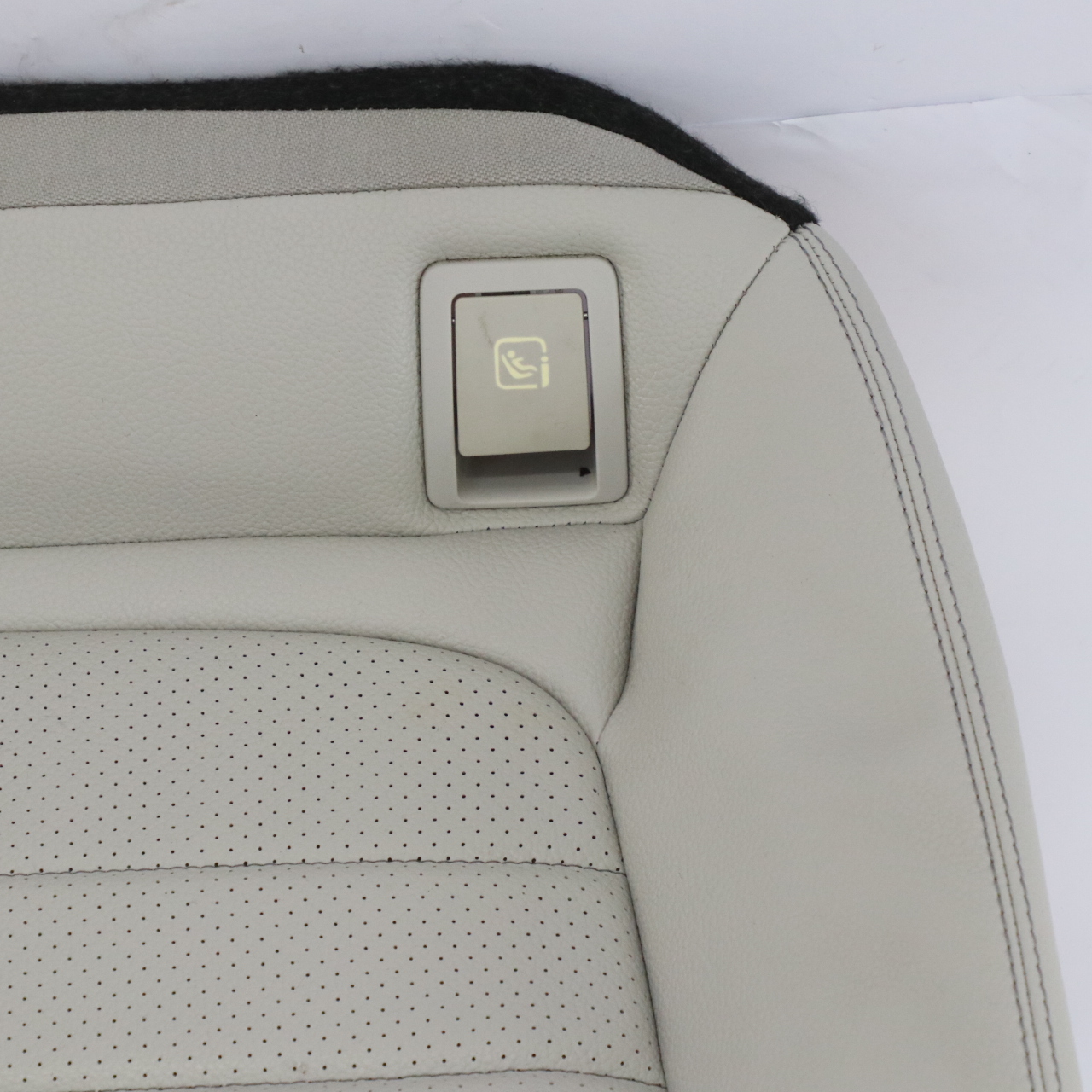 Mercedes C205 Rücksitzbank Couch Verkleidung Trim Grau Kunstleder