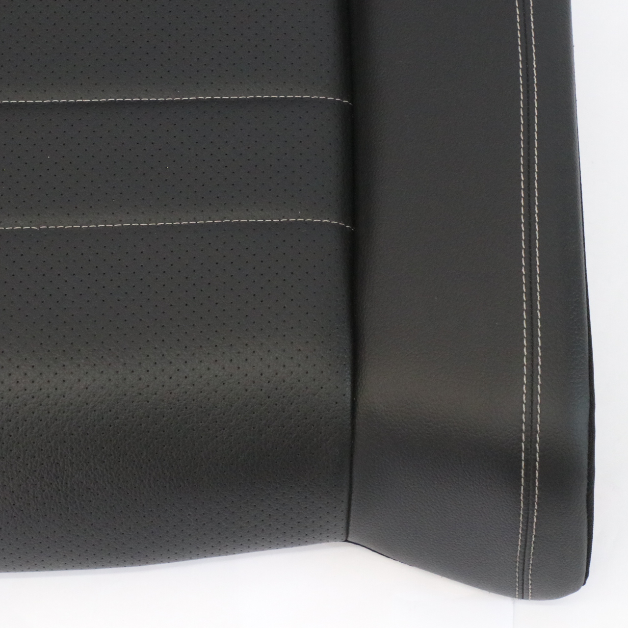 Mercedes C207 Sitzbank Couchbezug Hinten Leder Schwarz A2079200946