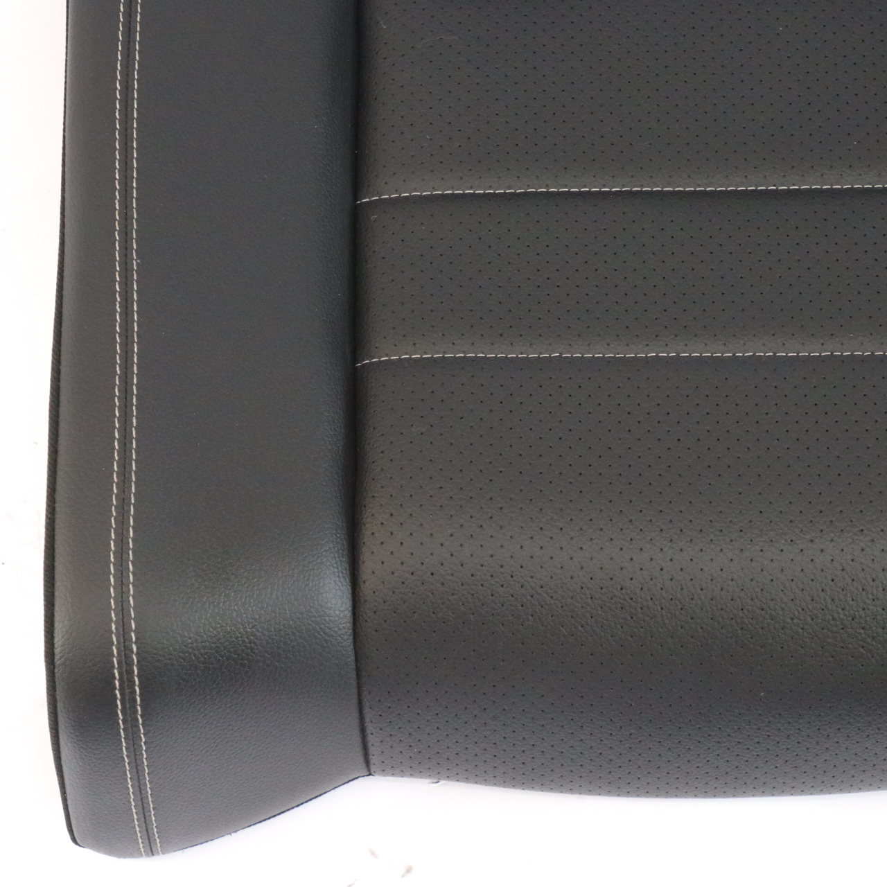 Mercedes C207 Sitzbank Couchbezug Hinten Leder Schwarz A2079200946