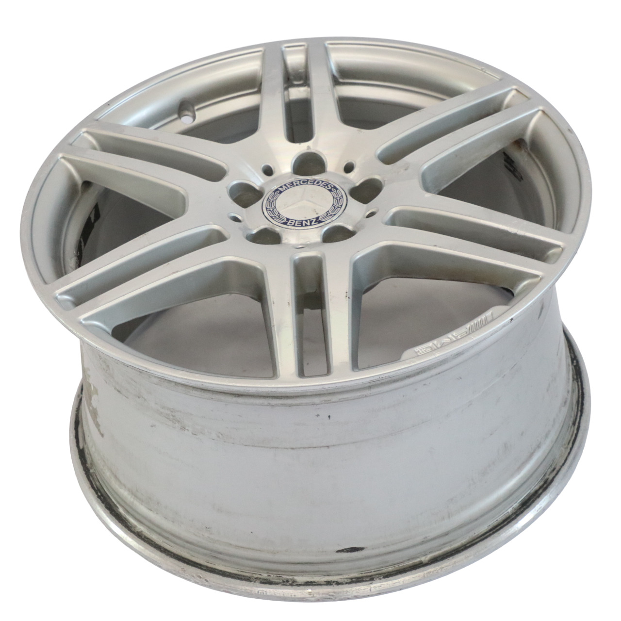 Mercedes W212 Rear Axle Silver Alloy Wheel Rim 18" ET:54 9J A2124012402