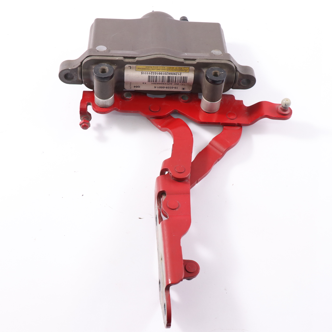 Bonnet Hinge Mercedes W204 W212 Left N/S Pedestrian Protection Fire Opal Red 590