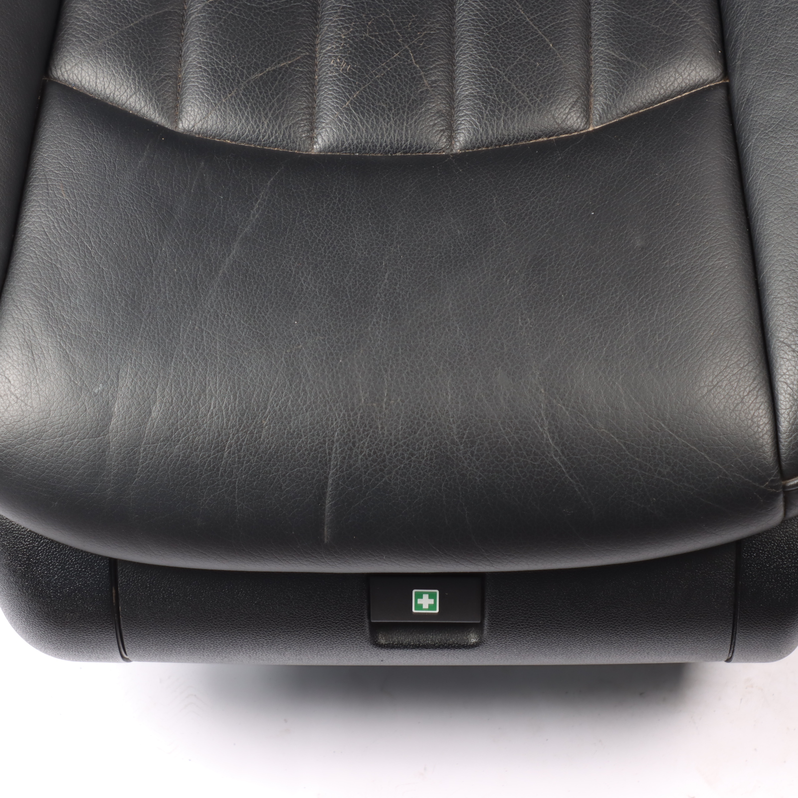 Mercedes W219 Sitz Vorne Links Interieur Leder Schwarz