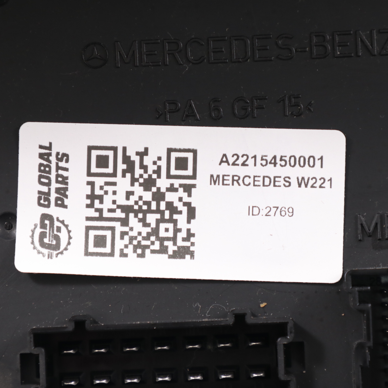 Mercedes W221 Sicherungskasten Front Relais Steuergerät Basismodul A2215450001