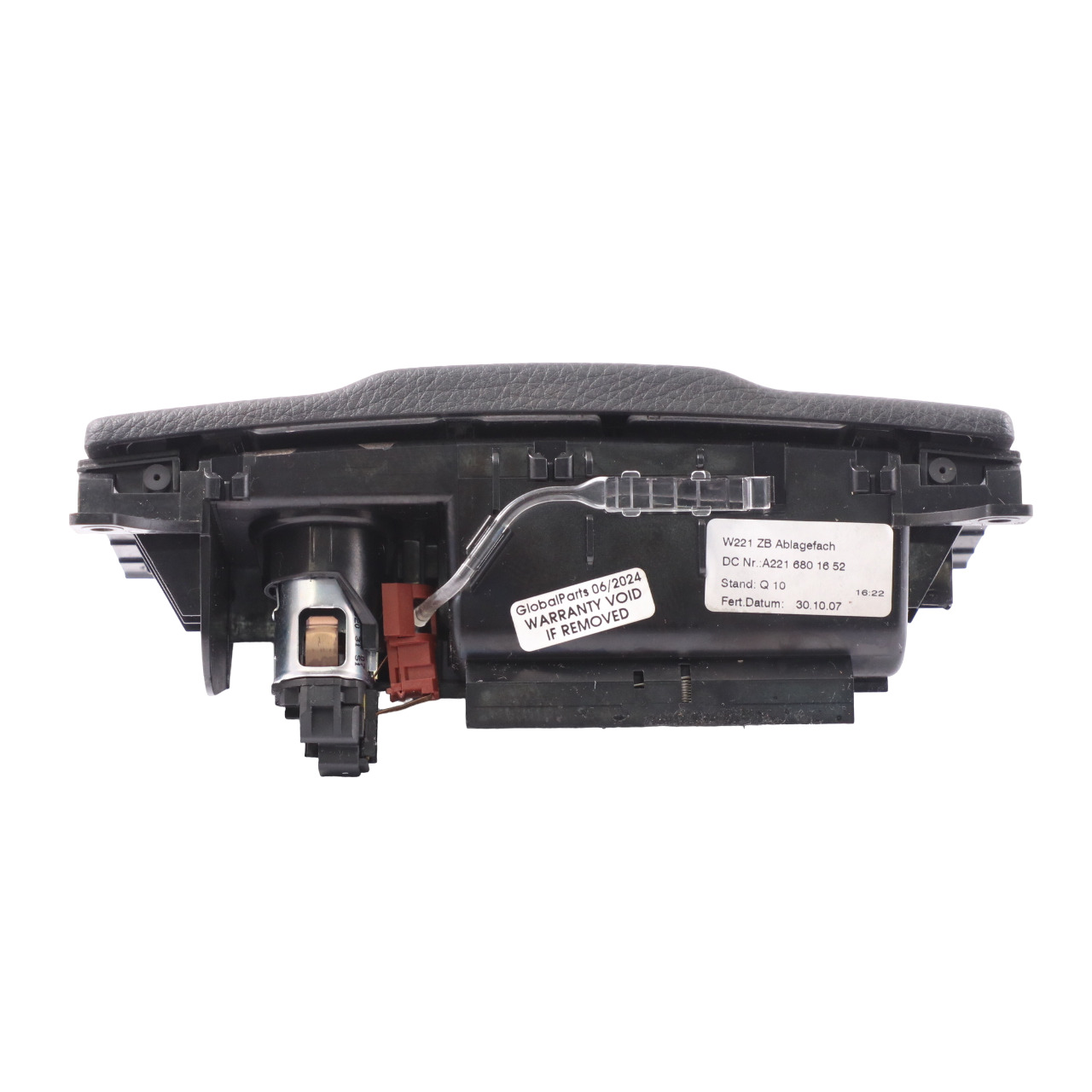 Mercedes W221 Mittel Konsole Aschen Becherver Kleidung 12V Steckdose A2216801652