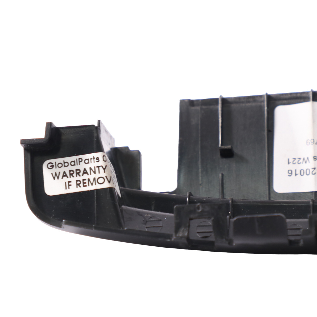 Mercedes W221 hinten Mittelkonsole Scharnier Abdeckung Blende A2216820016