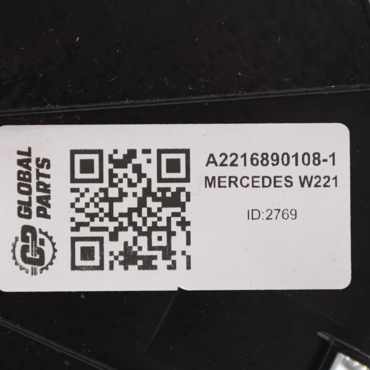 Mercedes W221 Dashboard Trim Panel Abdeckung Links Schwarz A2216890108