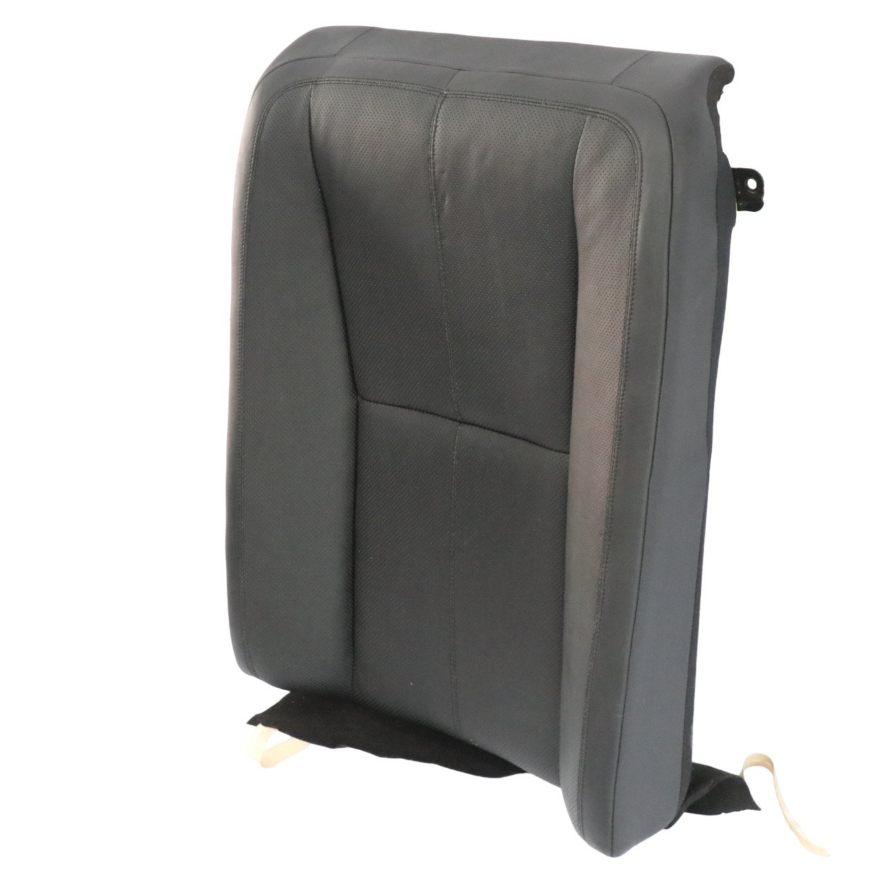 Mercedes W221 Rear Seat Backrest Left N/S Cover Panel Nappa Leather Black