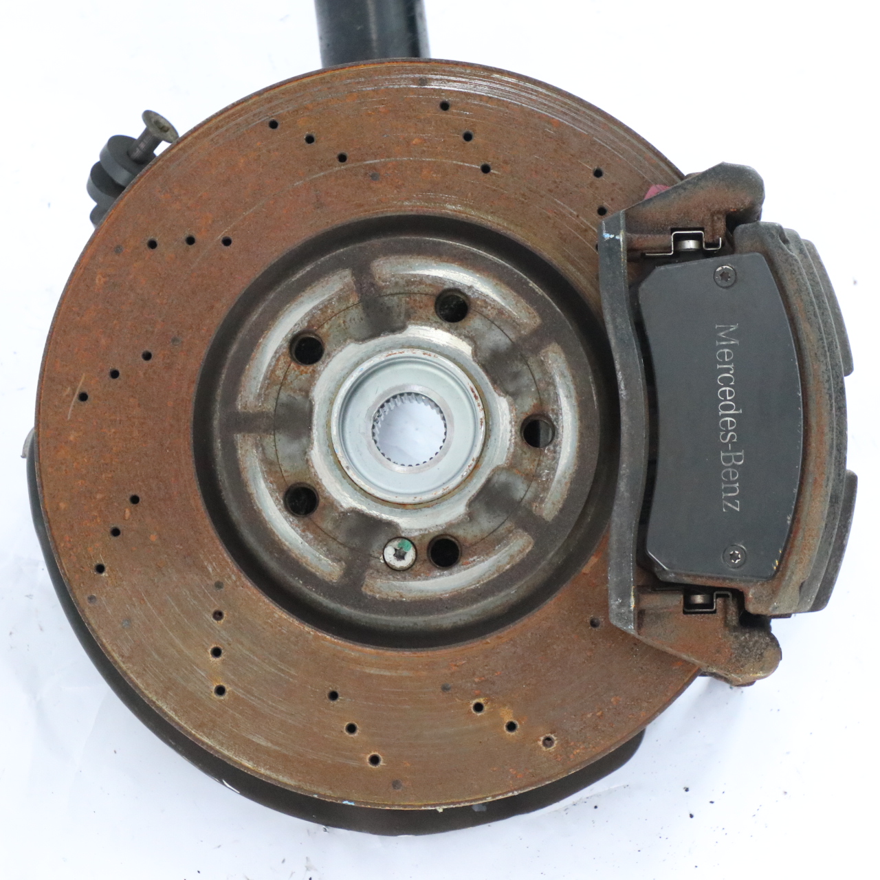 Mercedes C118 Front Right O/S Suspension Leg Brake Disc Wheel Hub Disc Caliper