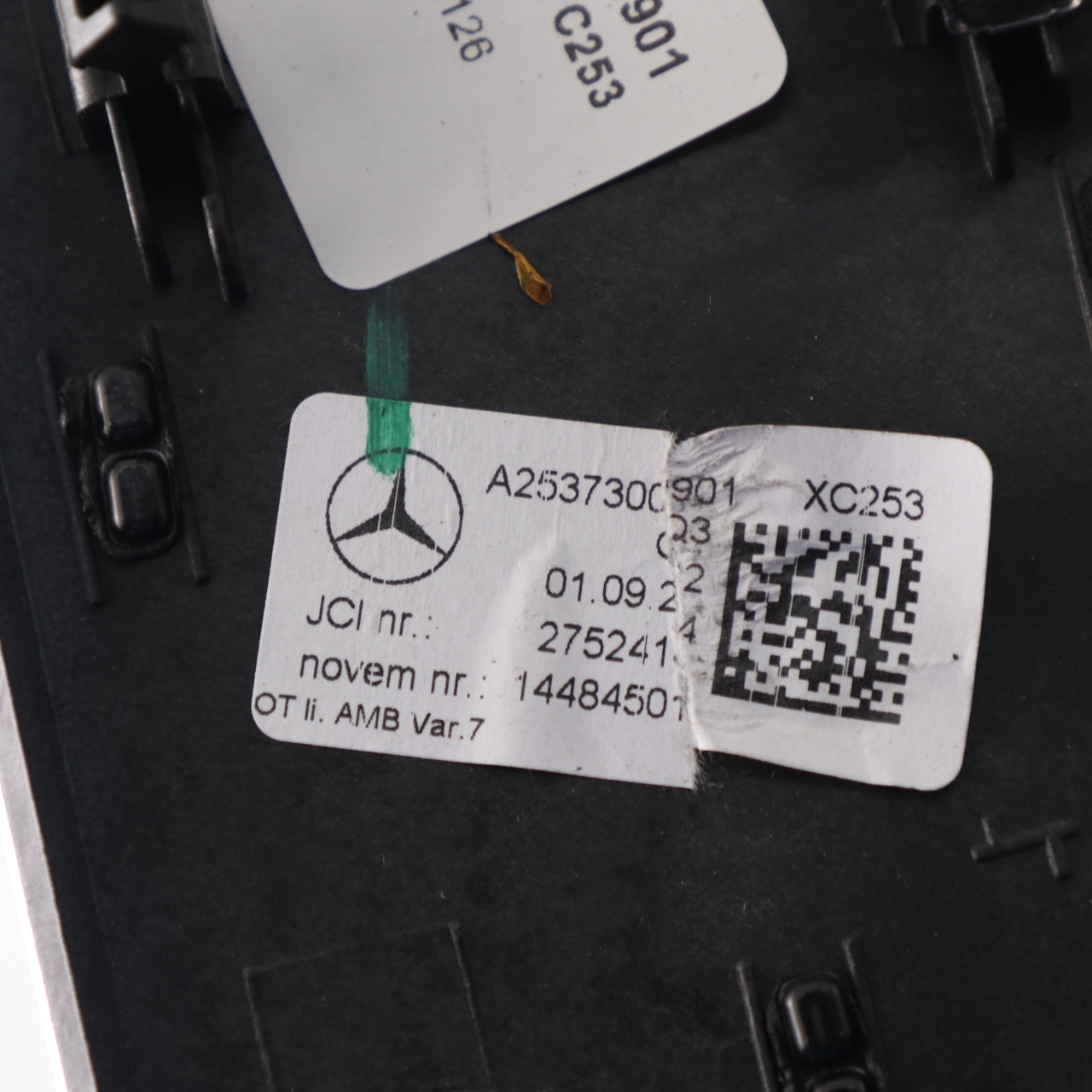 Mercedes C253 Tür Innen Verkleidung Hinten Links Leiste Aluminium A2537300901