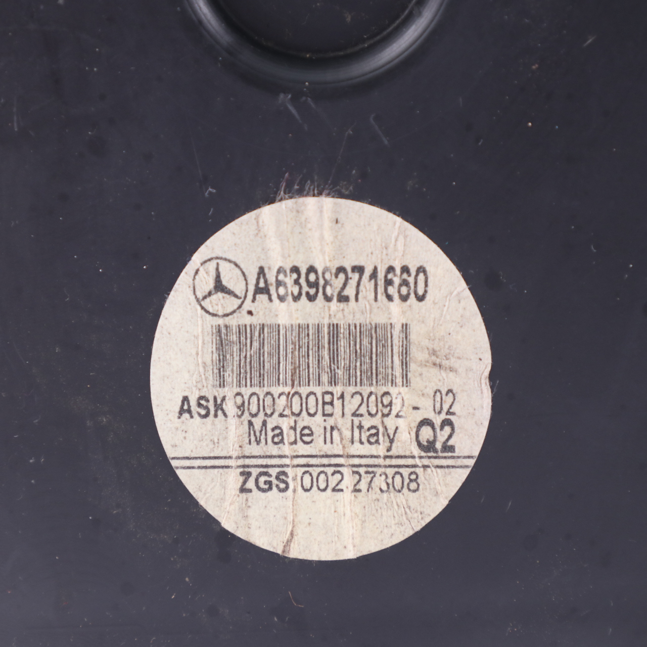 Zentraler Subwoofer Mercedes Vito W639 Basslautsprecher Woofer Audio A6398271660