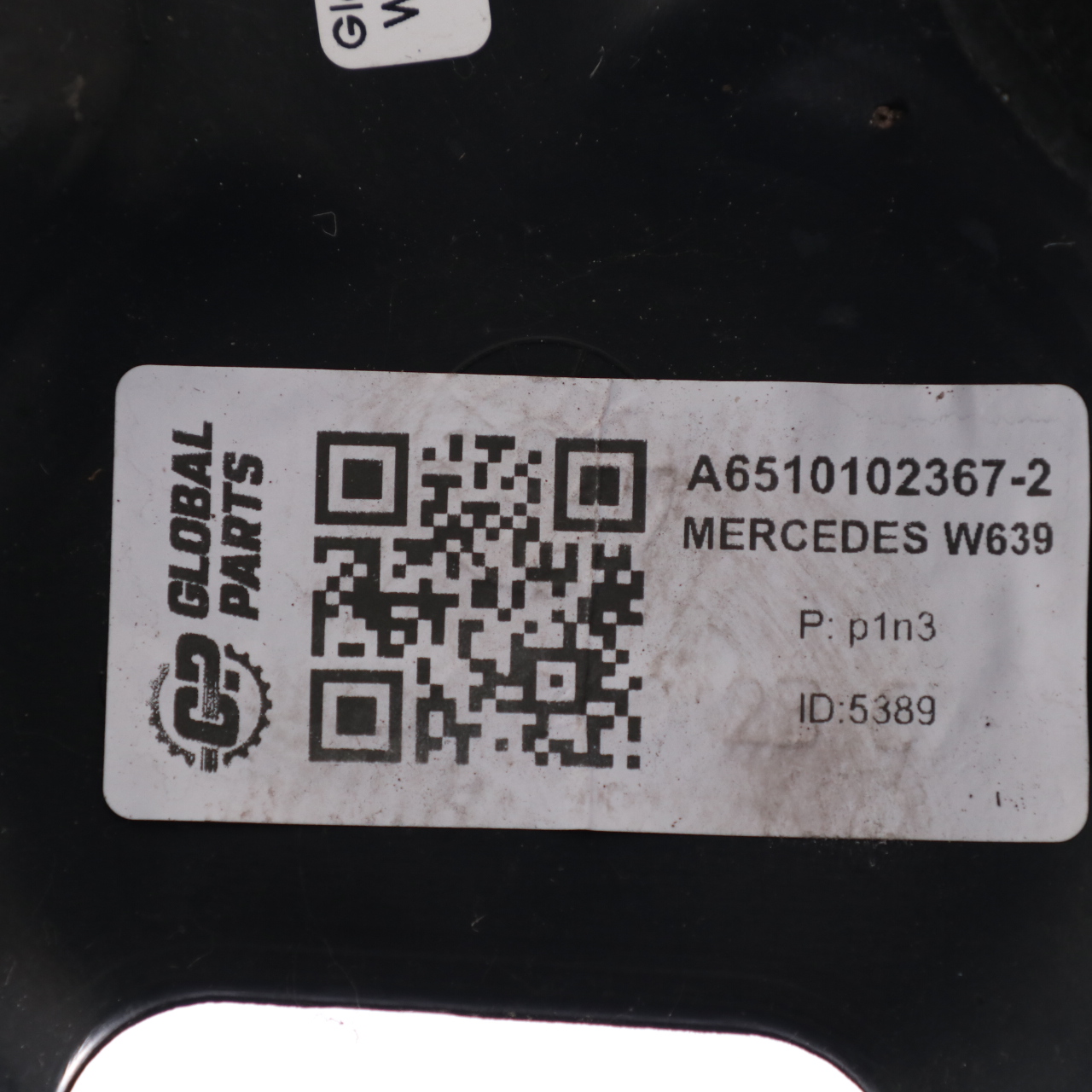 Motorabdeckung Mercedes W639 W906 OM651 Diesel Akustikplatte A6510102367