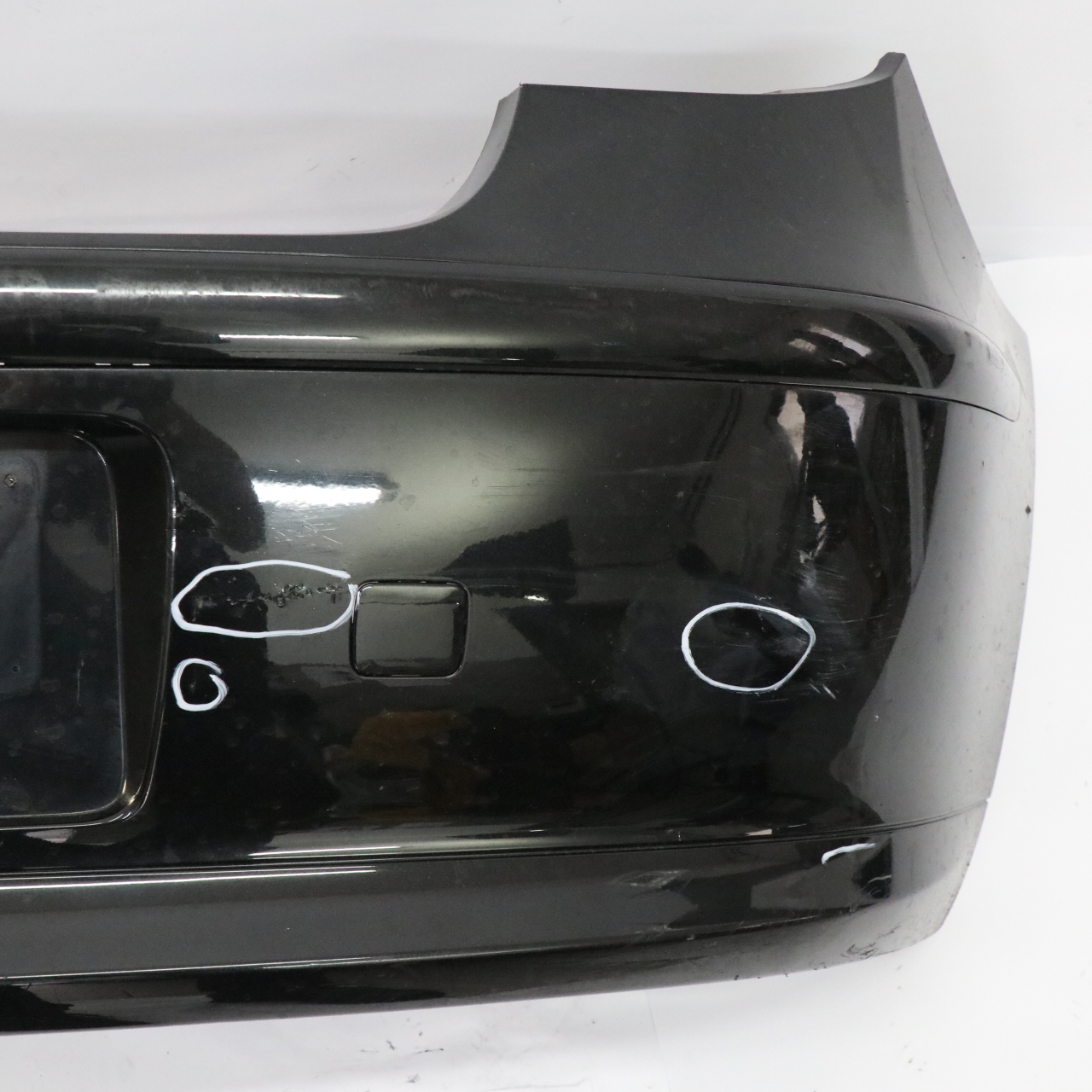 BMW E81 E87 LCI Zderzak Tylny Black Sapphire Czarny Metalik - 475