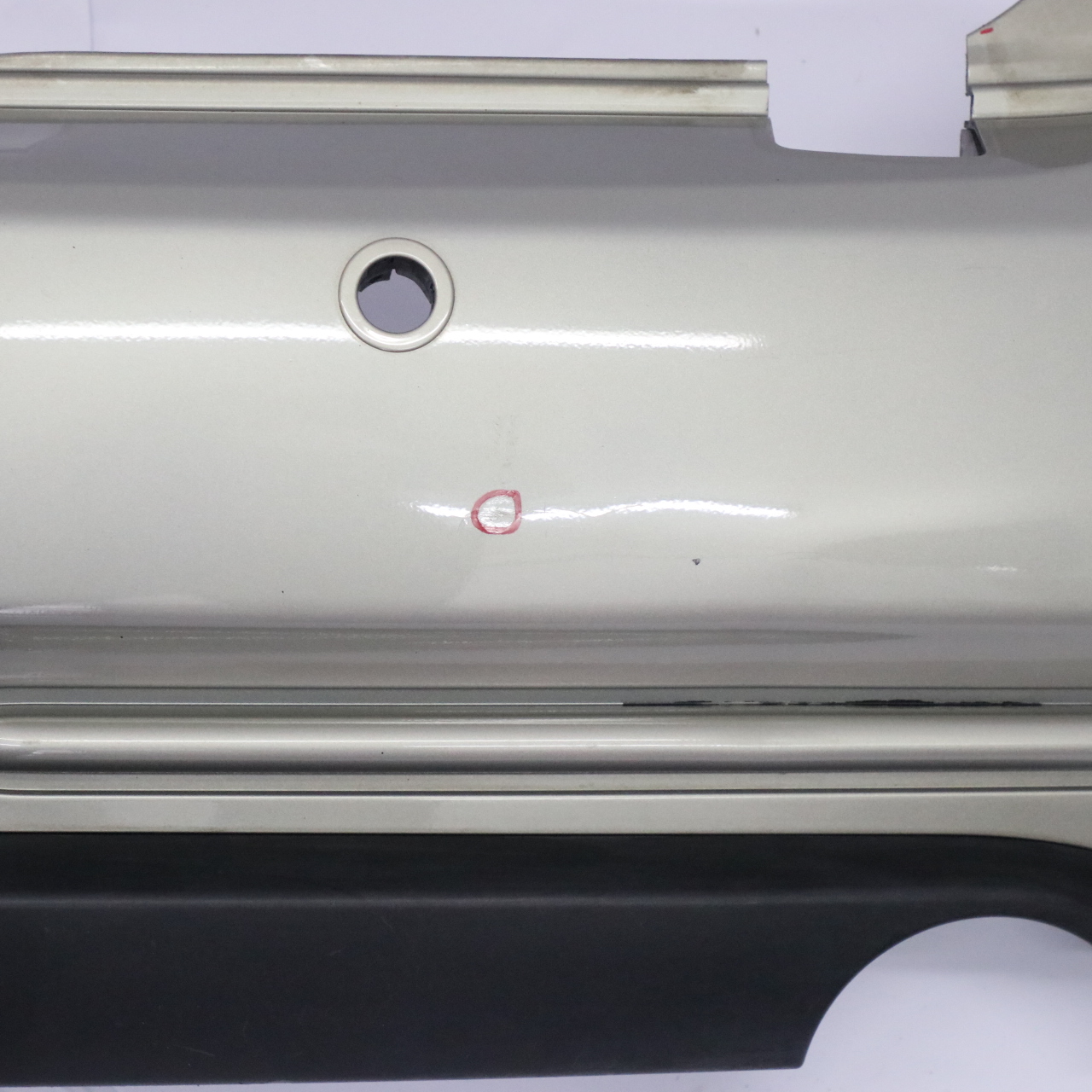 Mini R52 Bumper Rear Panel PDC Cabrio Convertible Sparkling Silver - A60