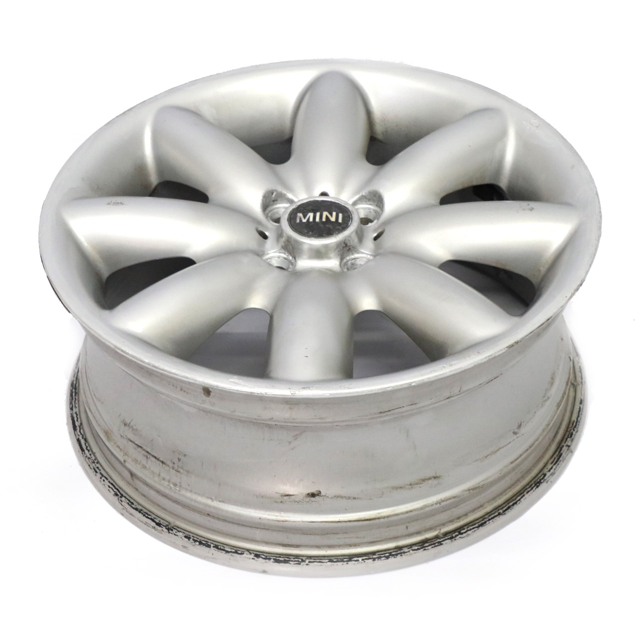 Mini R50 R56 R57 Jante En Alliage De Roue Argentée 17" ET:48 7J Spoke 85 1512352