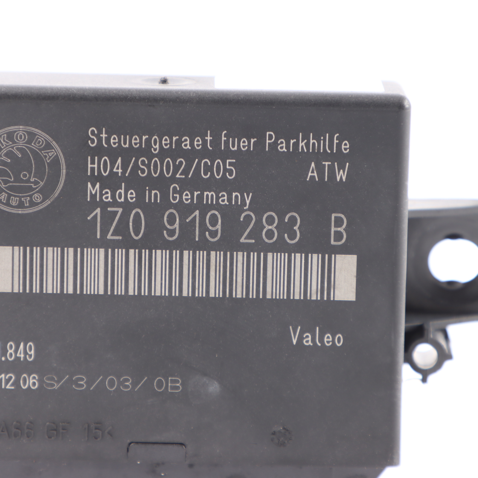 Skoda Octavia II Parking Control Module Unit PDC 1Z0919283B