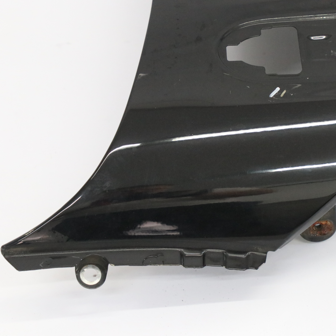 Mini R56 Side Panel Front Left Wing N/S R55 R57 Midnight Black Metallic - A94