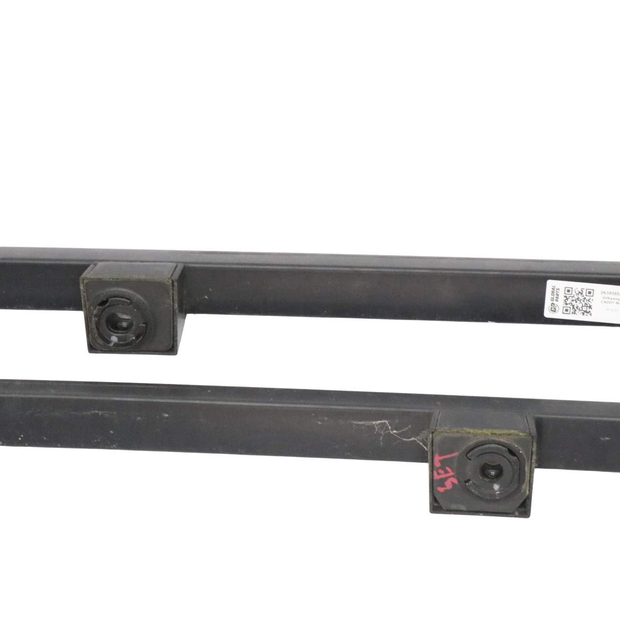 VW Volkswagen Caddy Maxi Dach Reling Trim Links Rechts Set Kit 2K5898021A