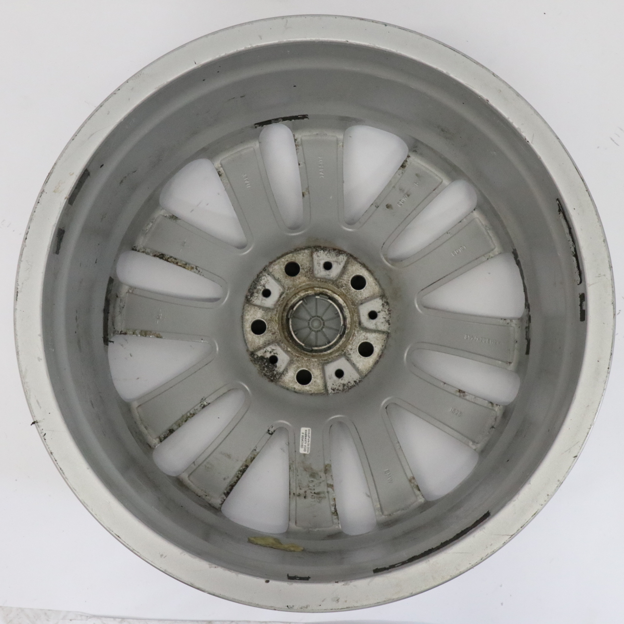 BMW F01 F07 Vorder Rad Silber Felge 20" 8,5J ET:25 Doppel Speiche 253 6777779