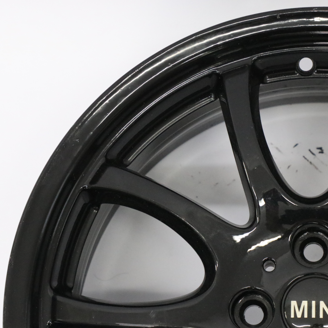 Mini R50 R56 JCW Jante Alliage Noir 18" 7J ET:52 Double Spoke R105 6777973