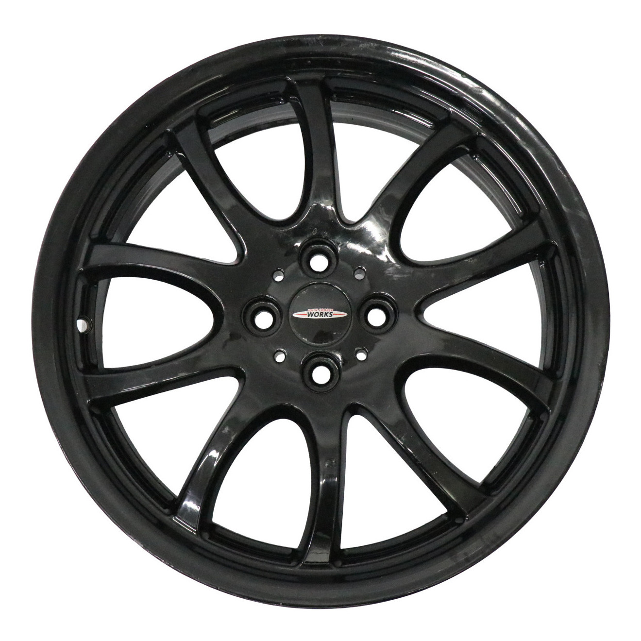 Mini R50 R56 John Cooper Works JCW Black Wheel Alloy Rim 18" Double Spoke