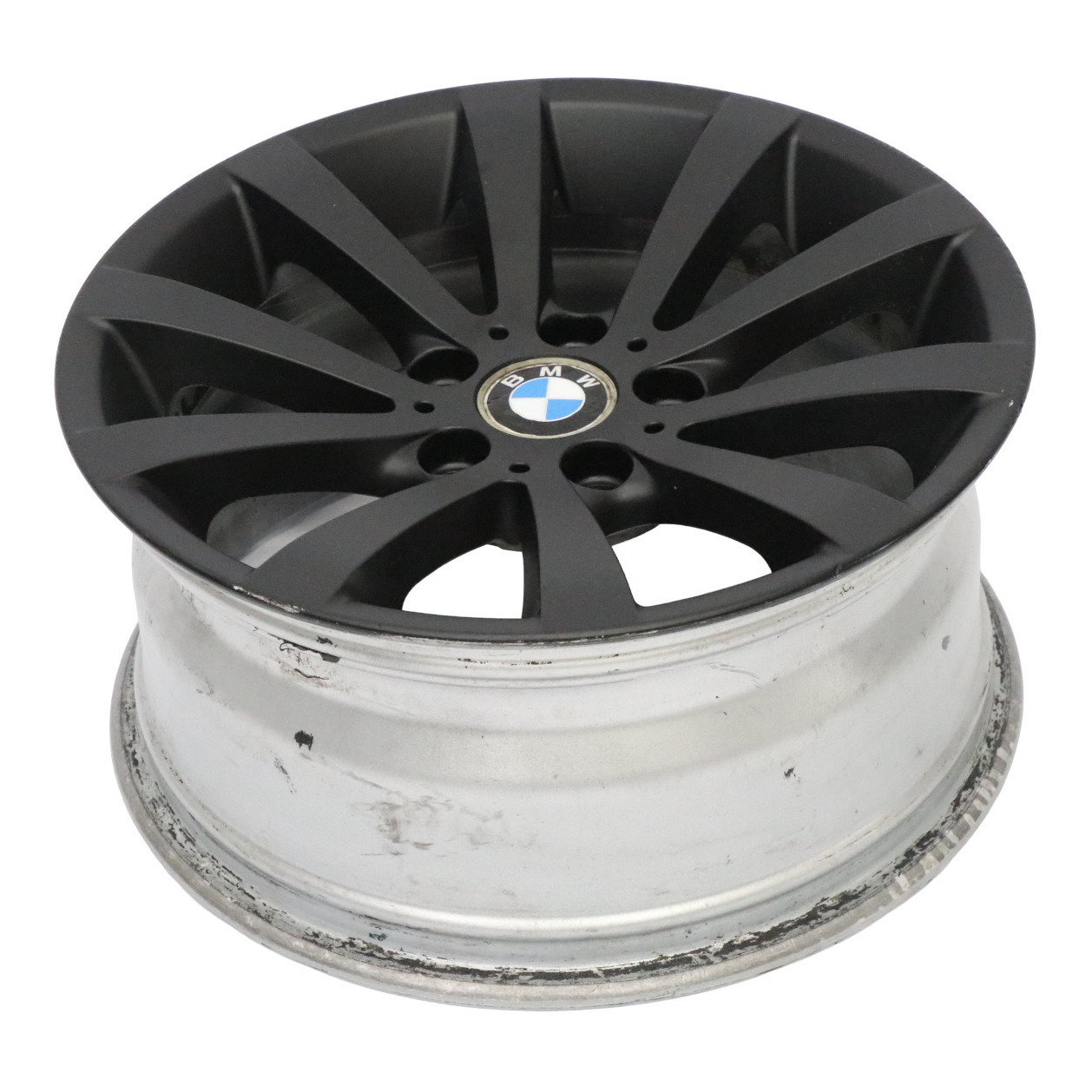 BMW E90 E91 E92 Schwarz Alufelge V-Speiche 285 17" ET:34 8J 6783631