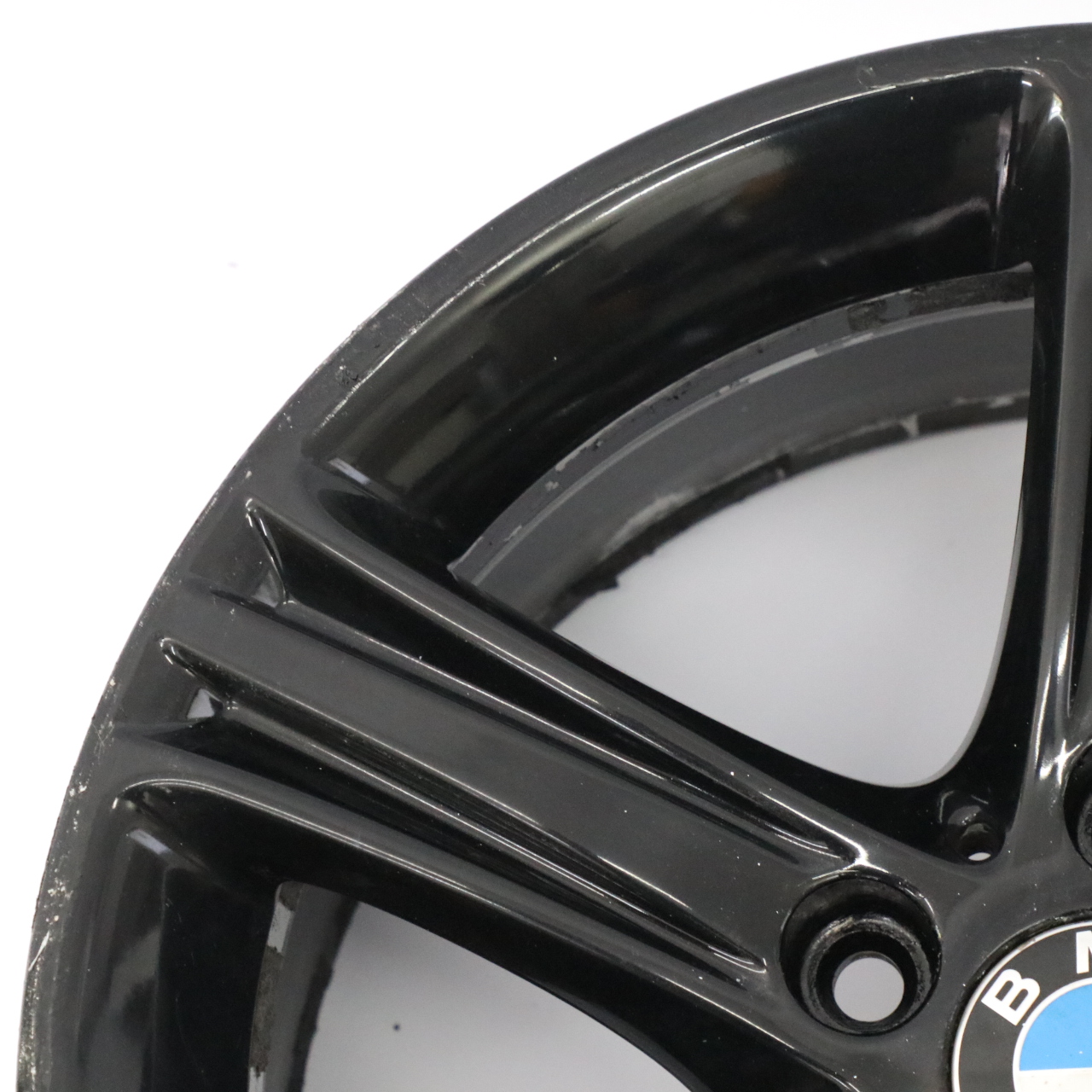 BMW F30 F31 F32 F36 Black Alloy Wheel Rim 17" Star Spoke 393 7,5J ET:37 6796242