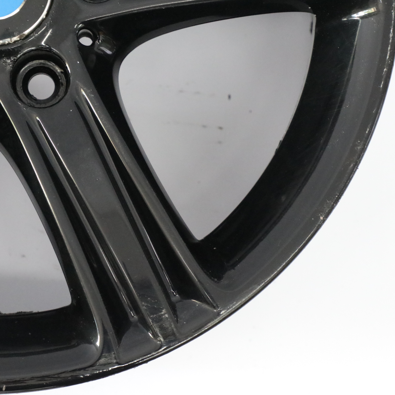 BMW F30 F31 F32 F36 Black Alloy Wheel Rim 17" Star Spoke 393 7,5J ET:37 6796242