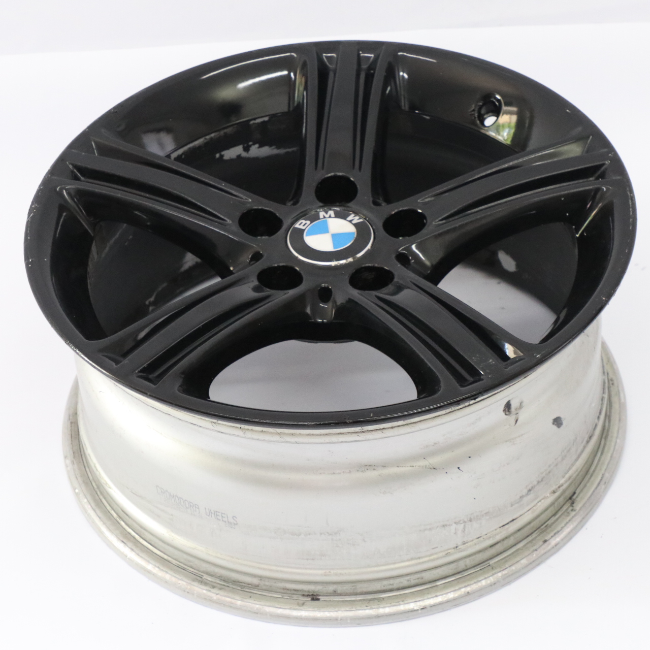 BMW F30 F31 F32 F36 Black Alloy Wheel Rim 17" Star Spoke 393 7,5J ET:37 6796242