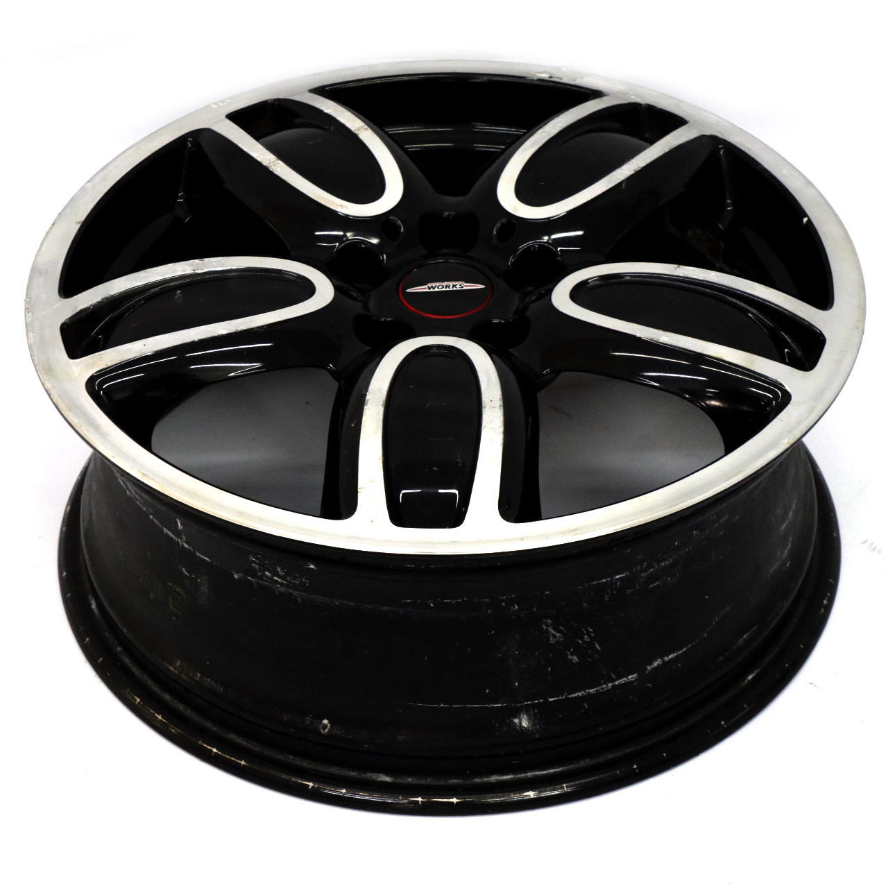 Mini F55 F56 F57 Schwarz Felge 18" 7J ET:54 JCW Cup Speiche 6855115