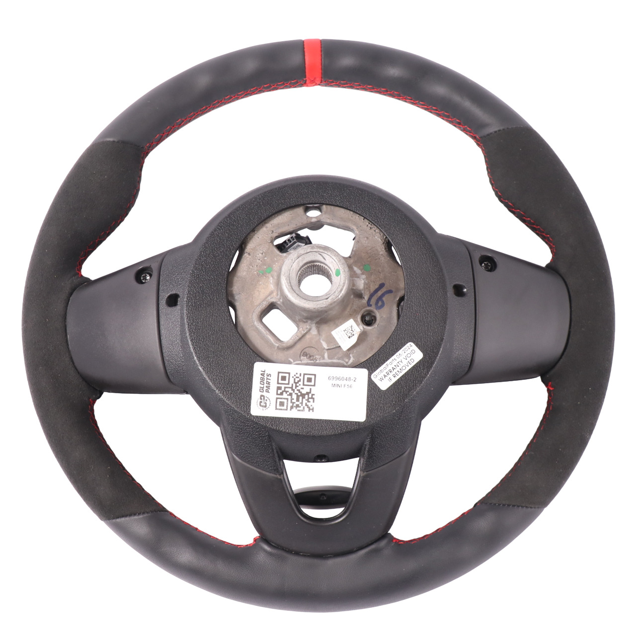 Mini Cooper S JCW F55 F56 F60 NEW Black Leather Alcantara Sport Steering Wheel