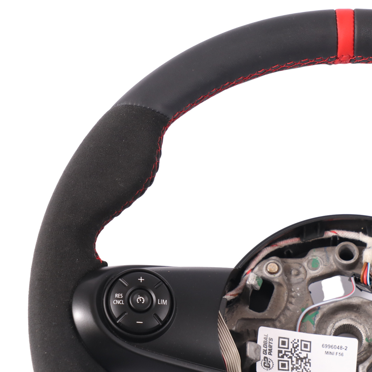 Mini Cooper S JCW F55 F56 F60 NEW Black Leather Alcantara Sport Steering Wheel