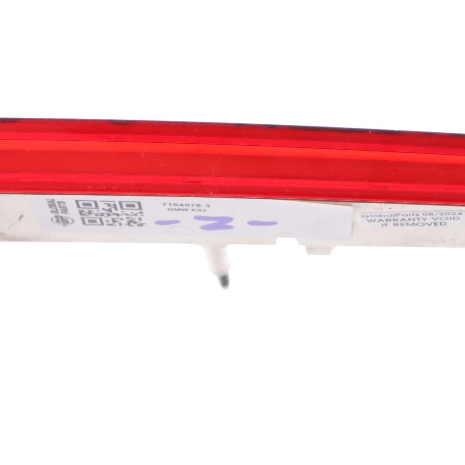 Third Stop Light BMW E82 E88 Stop Lamp Rear Back Red 7164978