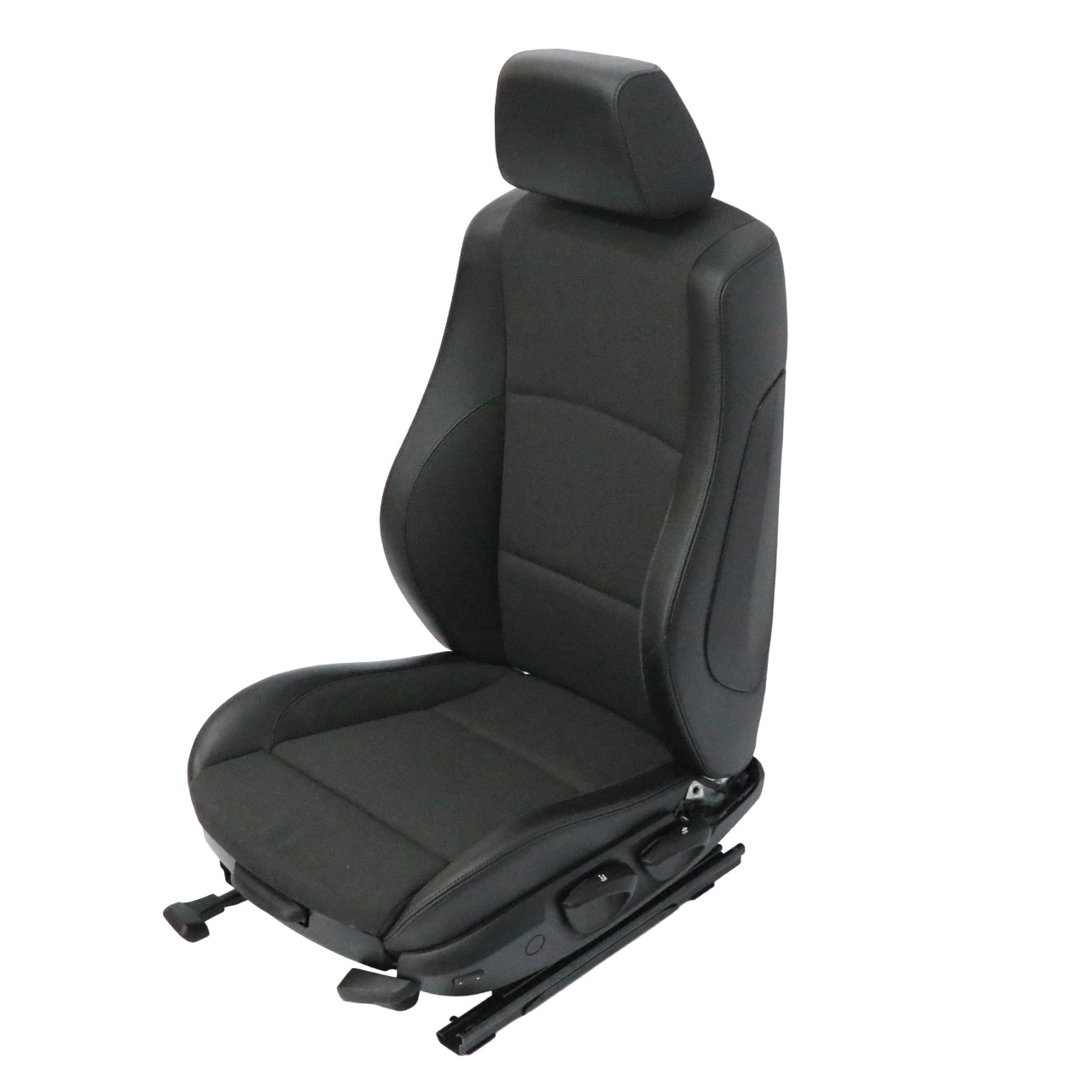 BMW E87 LCI Vordersitz Sport Links Interieur Stoff Leder Anthrazit