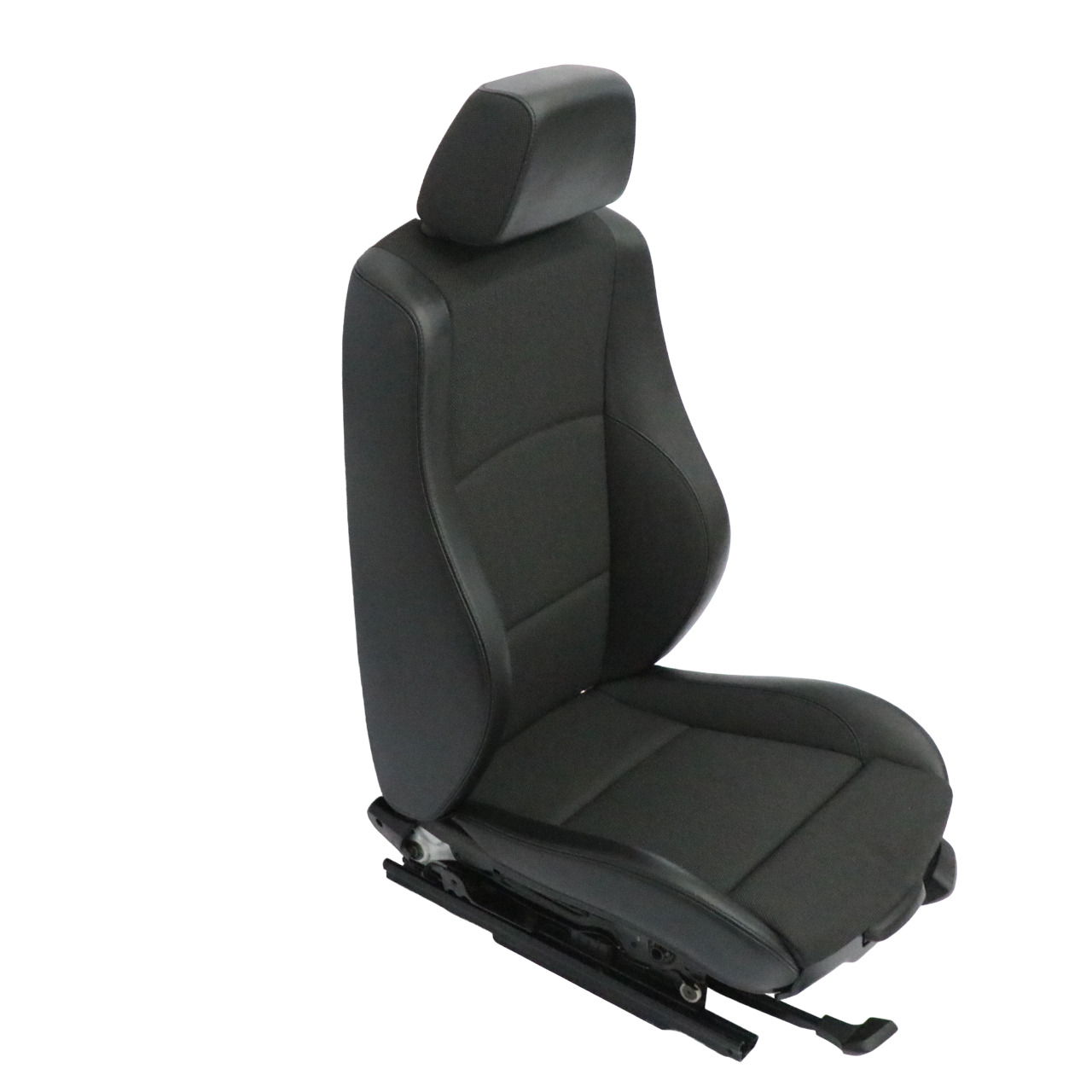 BMW E87 LCI Vordersitz Sport Links Interieur Stoff Leder Anthrazit