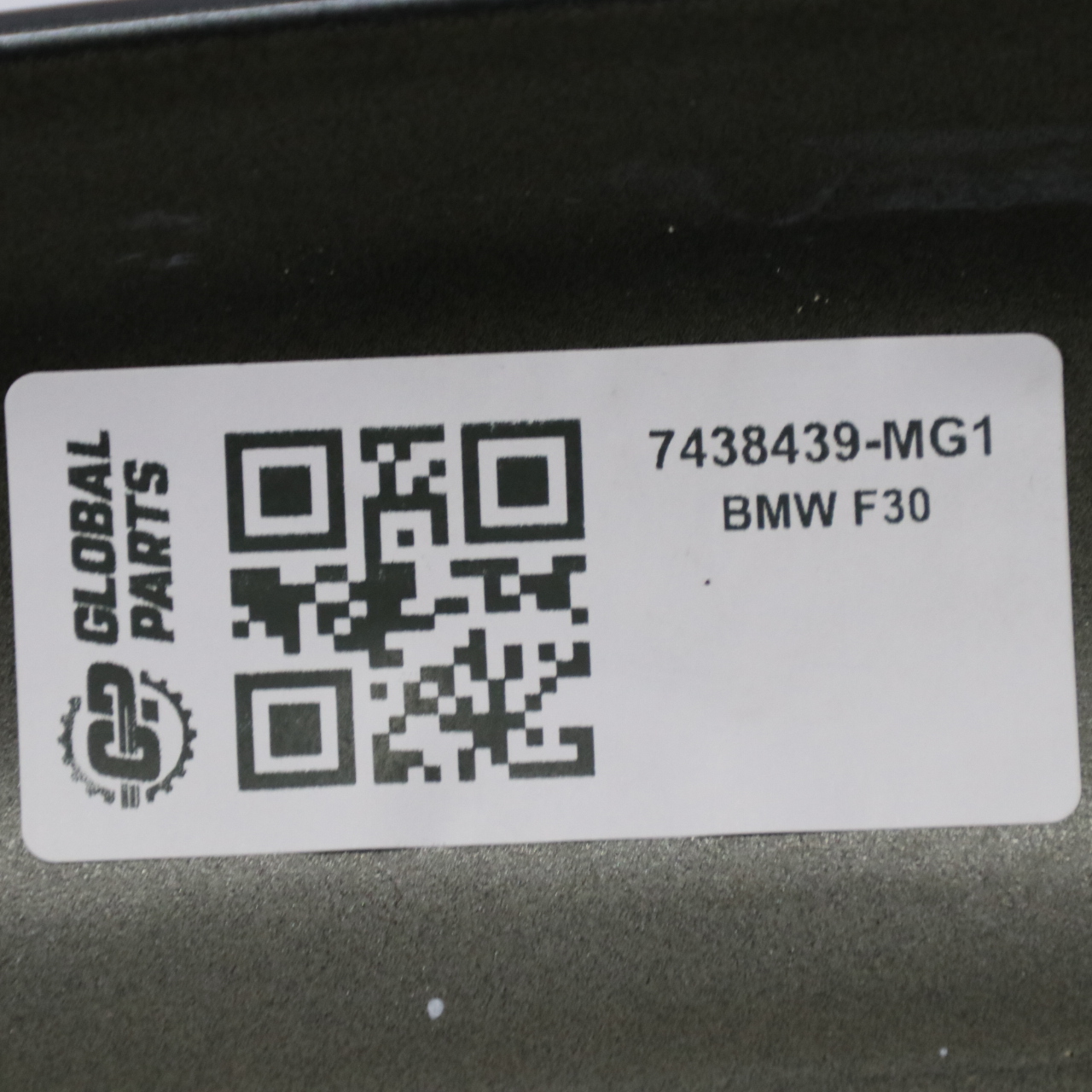 BMW F30 F31 Seiten Kotflügel Vorne Links Mineralgrau Grau - B39