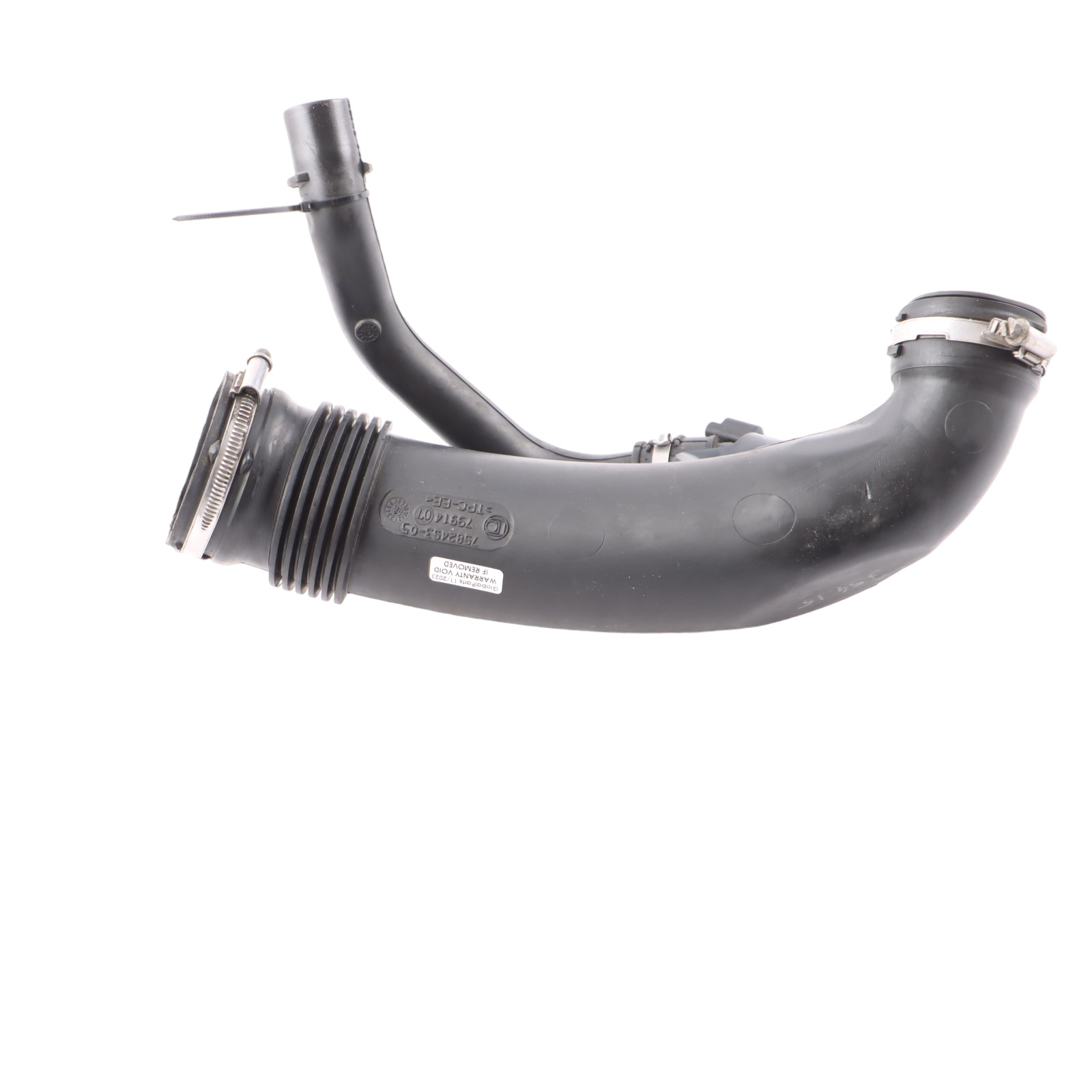 Mini Cooper S JCW R55 R56 LCI N14 Intake Silencer Filtered Air Pipe Hose 7582453