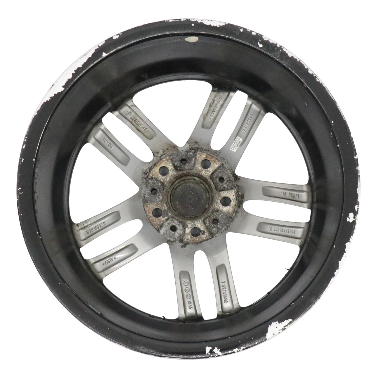 BMW F20 F21 Schwarz Leichtmetallfelge 18" 7,5J ET:45 M Doppelspeiche 461 7846784