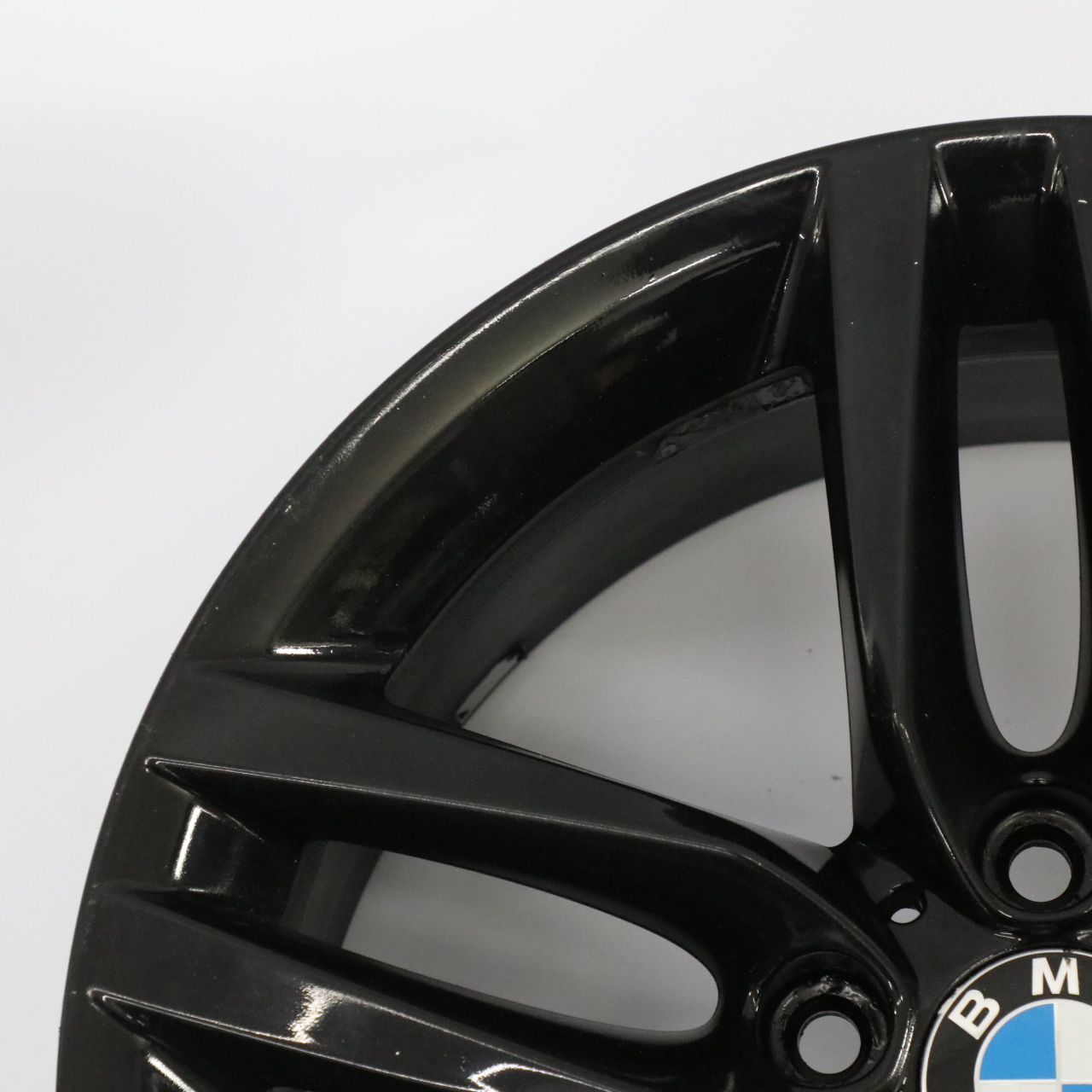 BMW F20 F21 Schwarz Leichtmetallfelge 18" 7,5J ET:45 M Doppelspeiche 461 7846784