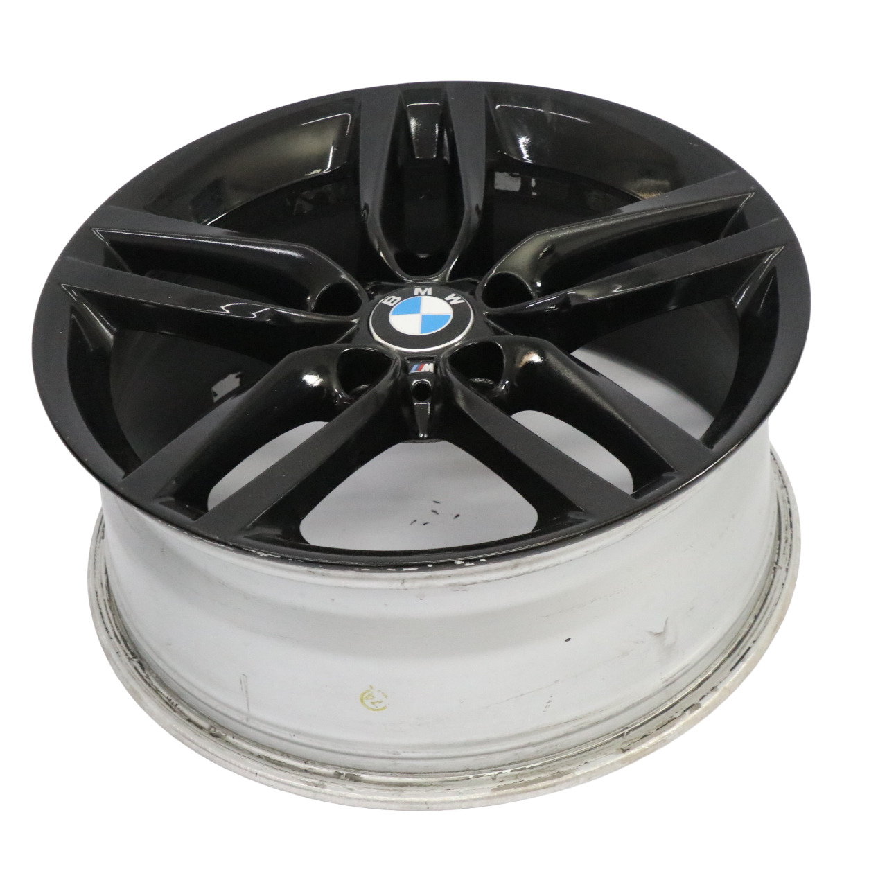 BMW F20 F21 Schwarz Leichtmetallfelge 18" 7,5J ET:45 M Doppelspeiche 461 7846784