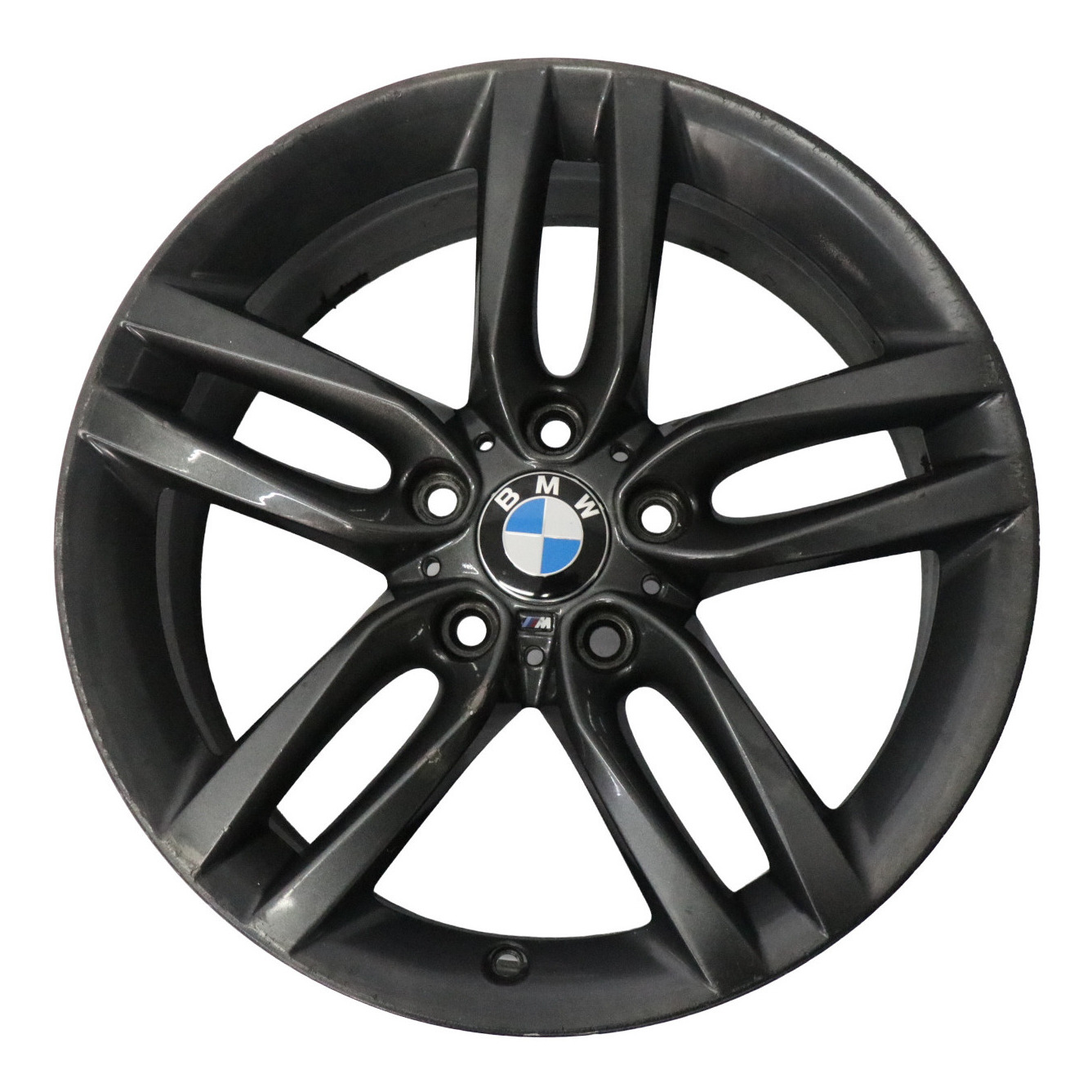 BMW F20 F21 Ferricgrey Leichtmetallfelge hinten 18" 8J ET:52 M Doppelspeiche 461